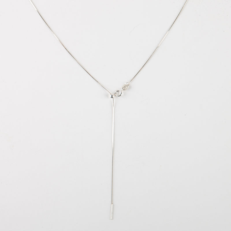 Amazonite & Ocean Jasper Adjustable Slide Chain Gemstone Necklace