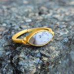 Dendrite Opal Celestial Dreams Ring