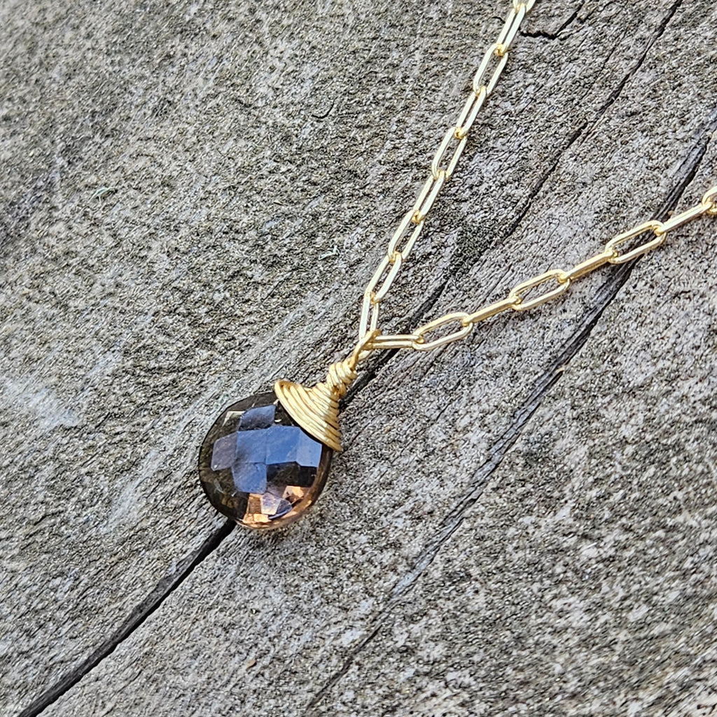 Smokey Quartz Necklace | Made In Earth Australia