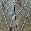Iolite Journey Necklace - Silver
