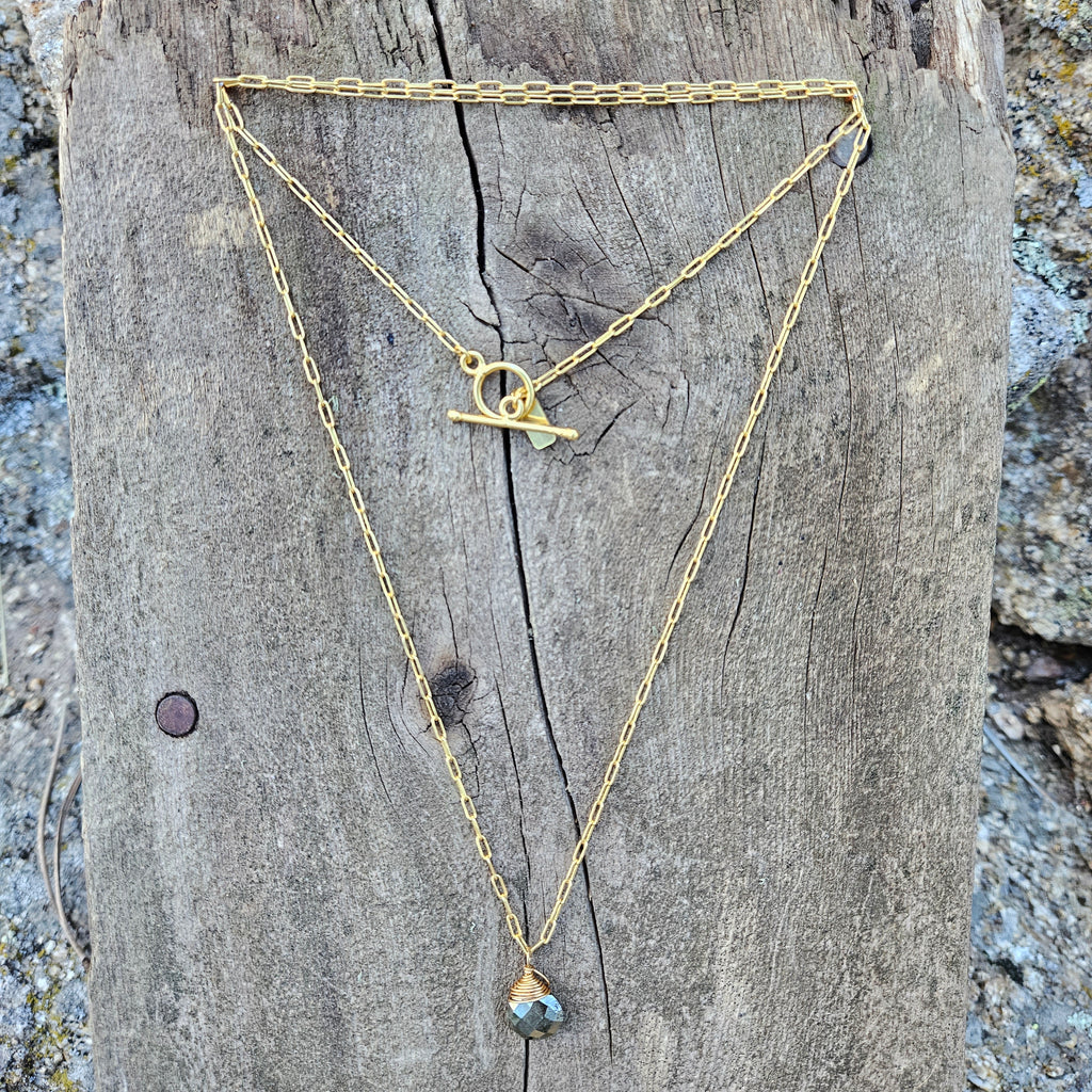 Pyrite Journey Necklace