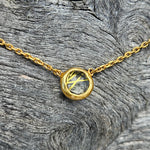 Golden Rutile Spirit Stone Necklace
