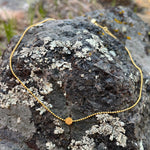 Hexagon Charm Trailblazer Gold Necklace - Filosophy