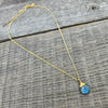 Labradorite Journey Necklace - Gold