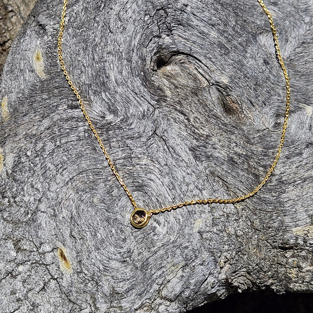 Morganite Quartz Spirit Stone Necklace