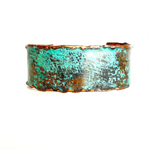 Patina Molten Copper Cuff