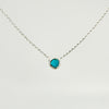 Neon Apatite Spirit Stone Necklace - Silver