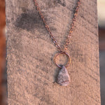 Crazy lace Earthy Amulet Necklace