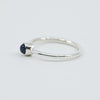 Blue Sapphire Dainty Ring in Sterling Silver