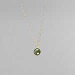 Labradorite Gold Filled Necklace | 18" Mystic Flash Pendant