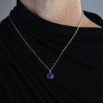 Lapis Lazuli Gold-Filled Pendant Necklace | Spiritual Gemstone | 18"