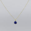 Lapis Lazuli Gold-Filled Pendant Necklace | Spiritual Gemstone | 18"