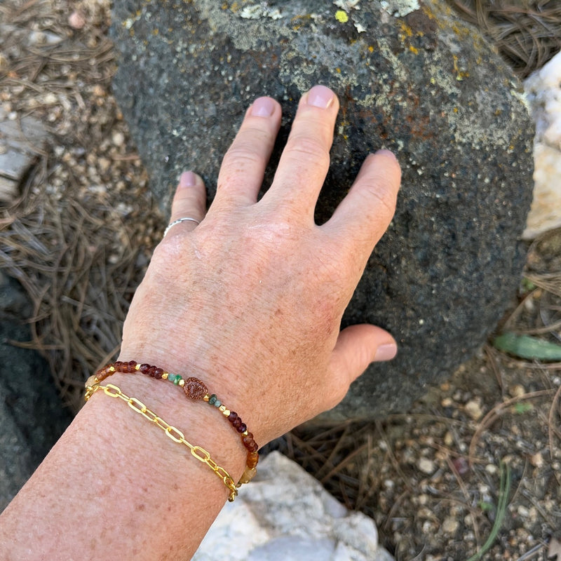 Sandstone Mystic Wrap Bracelet