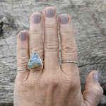 Peruvian Opal Gemstone Ring | Size 6