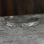 Rustic Sterling Silver Cuff