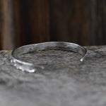 Rustic Sterling Silver Cuff